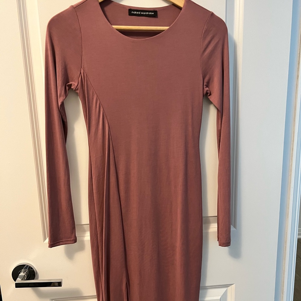 Naked Wardrobe Bodycon Dress - SMALL